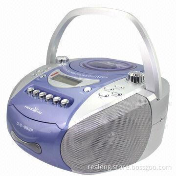 Multifunction DVD players with remote control and carrying handle